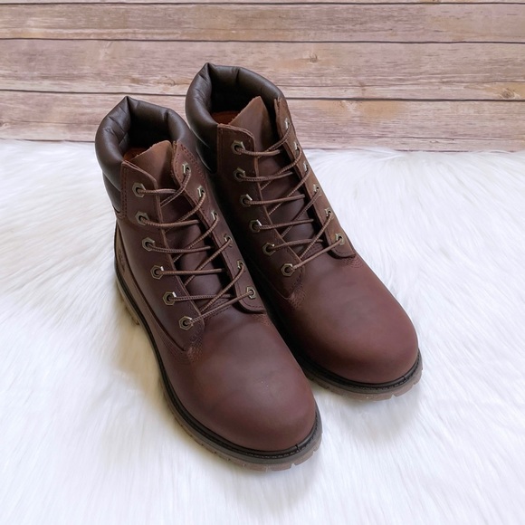 Timberland Women’s Waterville 6 Inch Waterproof Brown Boots - Picture 6 of 8